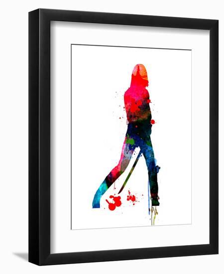 The Bride Watercolor 3-Lora Feldman-Framed Art Print