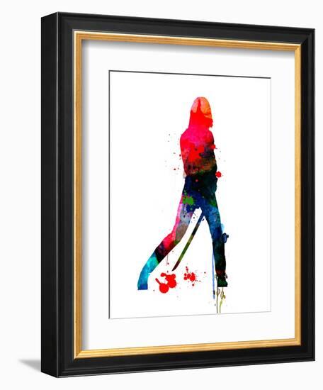 The Bride Watercolor 3-Lora Feldman-Framed Art Print