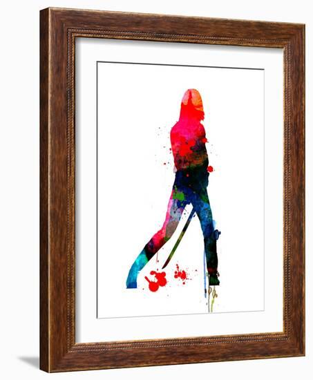 The Bride Watercolor 3-Lora Feldman-Framed Art Print