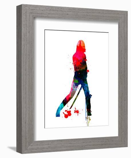 The Bride Watercolor 3-Lora Feldman-Framed Premium Giclee Print