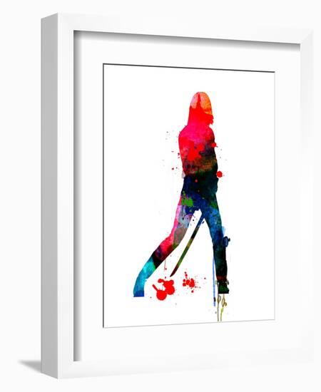 The Bride Watercolor 3-Lora Feldman-Framed Premium Giclee Print