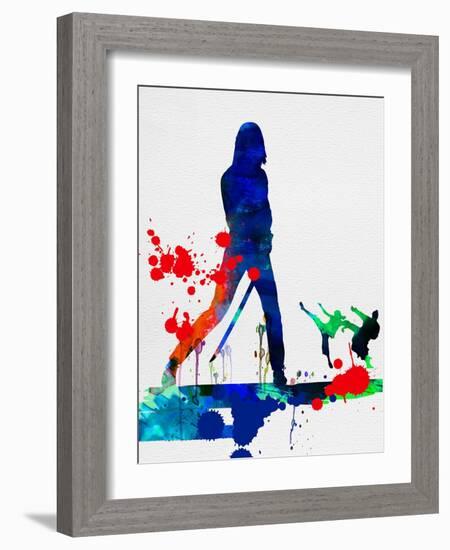 The Bride Watercolor-Lora Feldman-Framed Art Print