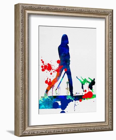 The Bride Watercolor-Lora Feldman-Framed Art Print