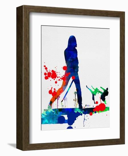 The Bride Watercolor-Lora Feldman-Framed Art Print