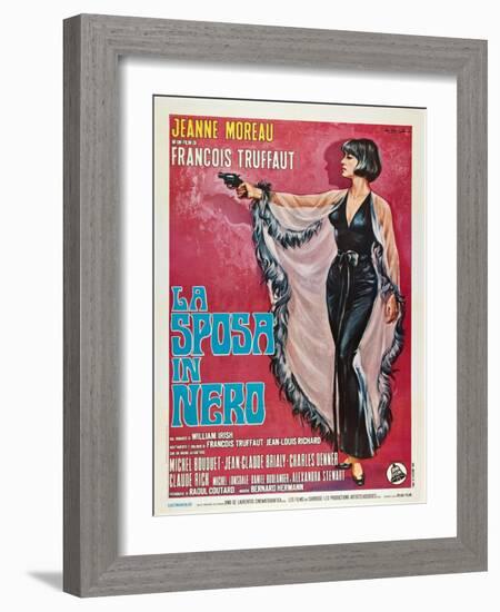 The Bride Wore Black-null-Framed Art Print