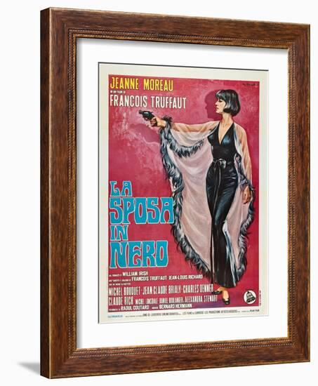 The Bride Wore Black-null-Framed Art Print