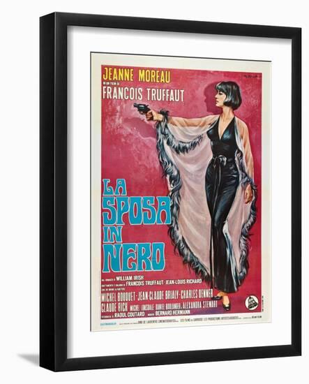 The Bride Wore Black-null-Framed Art Print