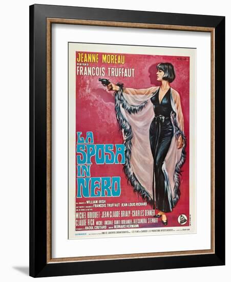 The Bride Wore Black-null-Framed Art Print