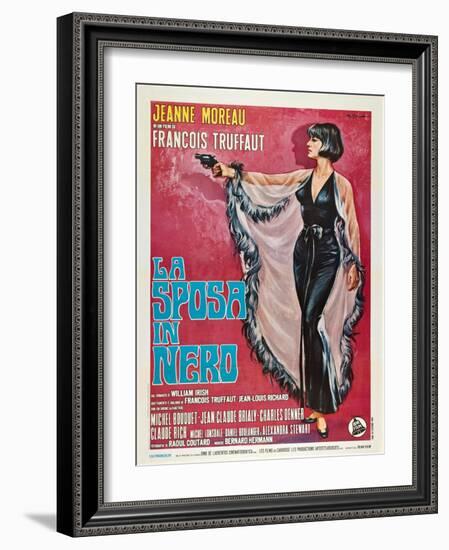 The Bride Wore Black-null-Framed Art Print