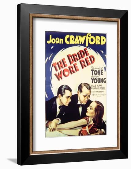 The Bride Wore Red - Movie Poster Reproduction-null-Framed Photo