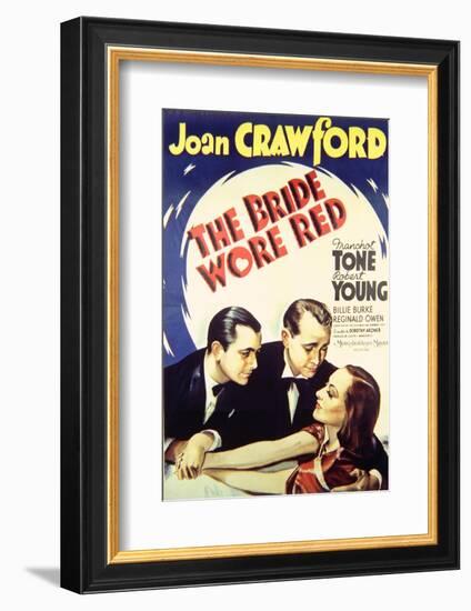 The Bride Wore Red - Movie Poster Reproduction-null-Framed Photo