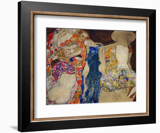 The Bride-Gustav Klimt-Framed Giclee Print