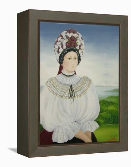 The Bride-Magdolna Ban-Framed Premier Image Canvas