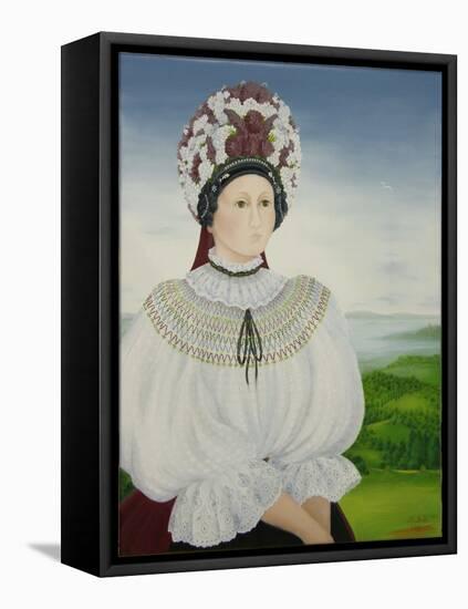 The Bride-Magdolna Ban-Framed Premier Image Canvas