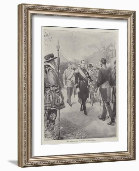 The Bridegroom's Procession to the Chapel-G.S. Amato-Framed Giclee Print