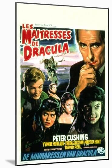 The Brides of Dracula, (aka Les Maitresses De Dracula), 1960-null-Mounted Art Print