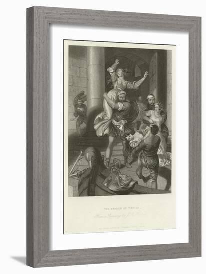 The Brides of Venice-John Rogers Herbert-Framed Giclee Print