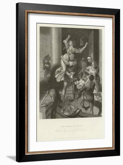 The Brides of Venice-John Rogers Herbert-Framed Giclee Print