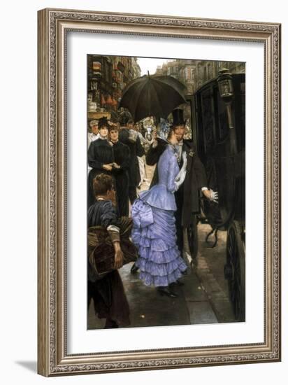 The Bridesmaid, 1883-1885-James Jacques Joseph Tissot-Framed Giclee Print