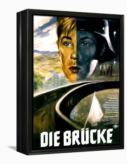 The Bridge, 1959 (Die Brucke)-null-Framed Premier Image Canvas