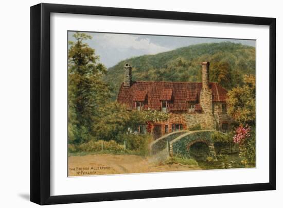 The Bridge, Allerford, Nr Porlock-Alfred Robert Quinton-Framed Giclee Print