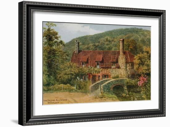 The Bridge, Allerford, Nr Porlock-Alfred Robert Quinton-Framed Giclee Print