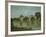 The Bridge at Ambrussum-Gustave Courbet-Framed Giclee Print