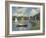 The Bridge at Argenteuil, 1874-Claude Monet-Framed Giclee Print