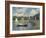 The Bridge at Argenteuil, 1874-Claude Monet-Framed Giclee Print