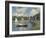 The Bridge at Argenteuil, 1874-Claude Monet-Framed Giclee Print