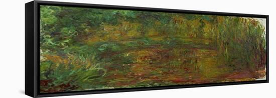 The Bridge at Giverny, 1918-Claude Monet-Framed Premier Image Canvas