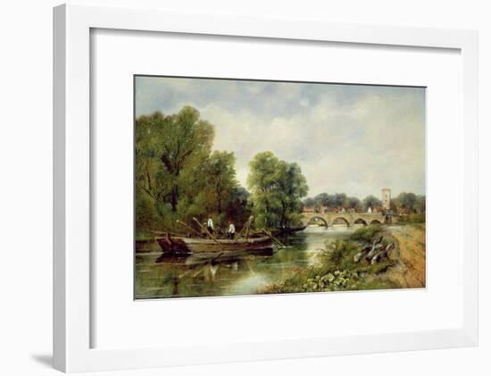 The Bridge at Henley-On-Thames-Frederick Waters Watts-Framed Giclee Print