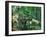 The Bridge at Maincy, or the Bridge at Mennecy, or the Little Bridge, circa 1879-Paul Cézanne-Framed Giclee Print