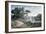 The Bridge at Narni, 1827-Jean-Baptiste-Camille Corot-Framed Giclee Print