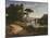 The Bridge at Narni, c.1826-27-Jean-Baptiste-Camille Corot-Mounted Giclee Print