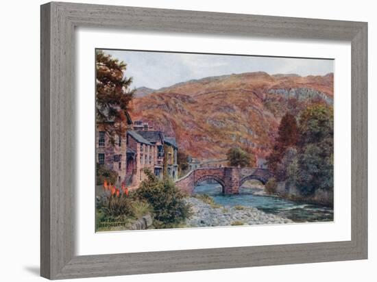 The Bridge, Beddgellert-Alfred Robert Quinton-Framed Giclee Print