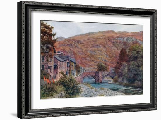 The Bridge, Beddgellert-Alfred Robert Quinton-Framed Giclee Print