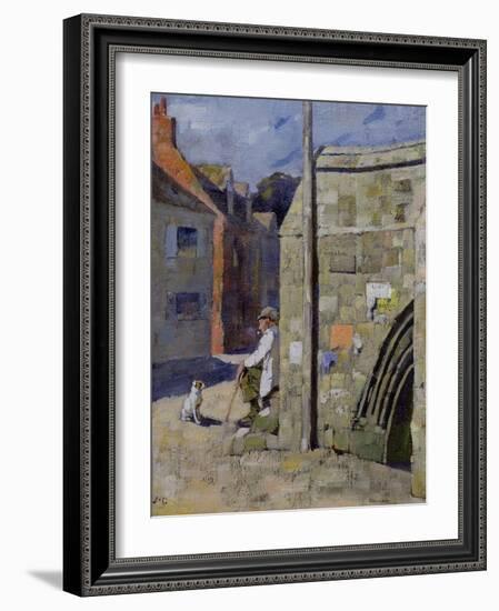 The Bridge, Crowland-Sir James Guthrie-Framed Giclee Print