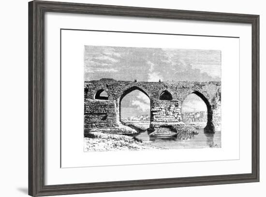 The Bridge of Dezful, Iran, 1895-Armand Kohl-Framed Giclee Print