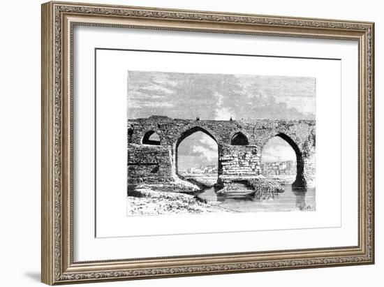 The Bridge of Dezful, Iran, 1895-Armand Kohl-Framed Giclee Print