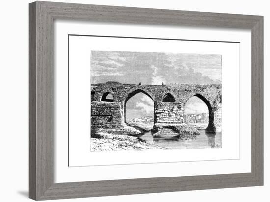 The Bridge of Dezful, Iran, 1895-Armand Kohl-Framed Giclee Print