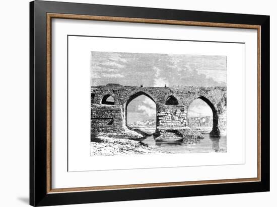 The Bridge of Dezful, Iran, 1895-Armand Kohl-Framed Giclee Print