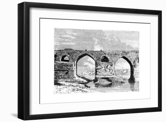 The Bridge of Dezful, Iran, 1895-Armand Kohl-Framed Giclee Print