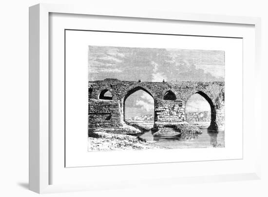 The Bridge of Dezful, Iran, 1895-Armand Kohl-Framed Giclee Print
