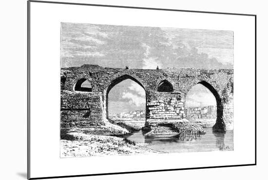 The Bridge of Dezful, Iran, 1895-Armand Kohl-Mounted Giclee Print