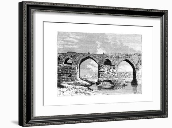 The Bridge of Dezful, Iran, 1895-Armand Kohl-Framed Giclee Print