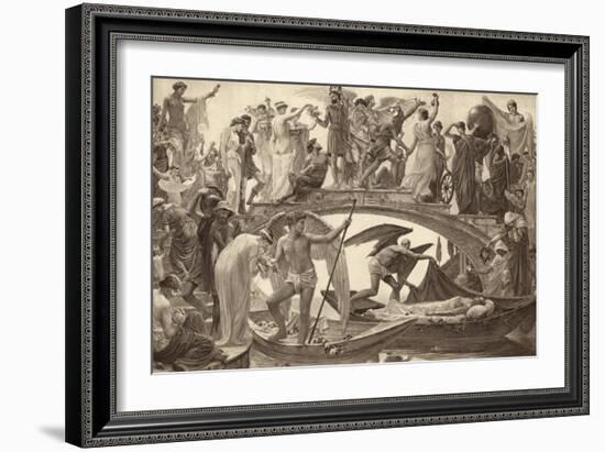 The Bridge of Life-Walter Crane-Framed Giclee Print