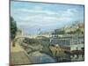 The Bridge of Louis Philippe, 1875-Armand Guillaumin-Mounted Giclee Print