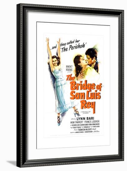 The Bridge of San Luis Rey, Lynn Bari, Francis Lederer, 1944-null-Framed Art Print