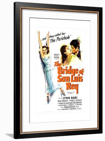 The Bridge of San Luis Rey, Lynn Bari, Francis Lederer, 1944-null-Framed Art Print